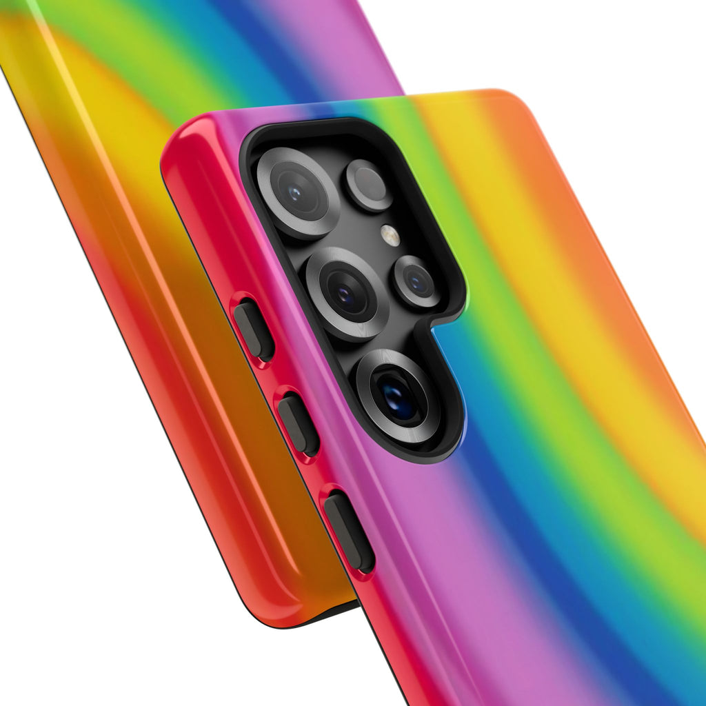 Rainbow Swirl Tough Case for Android