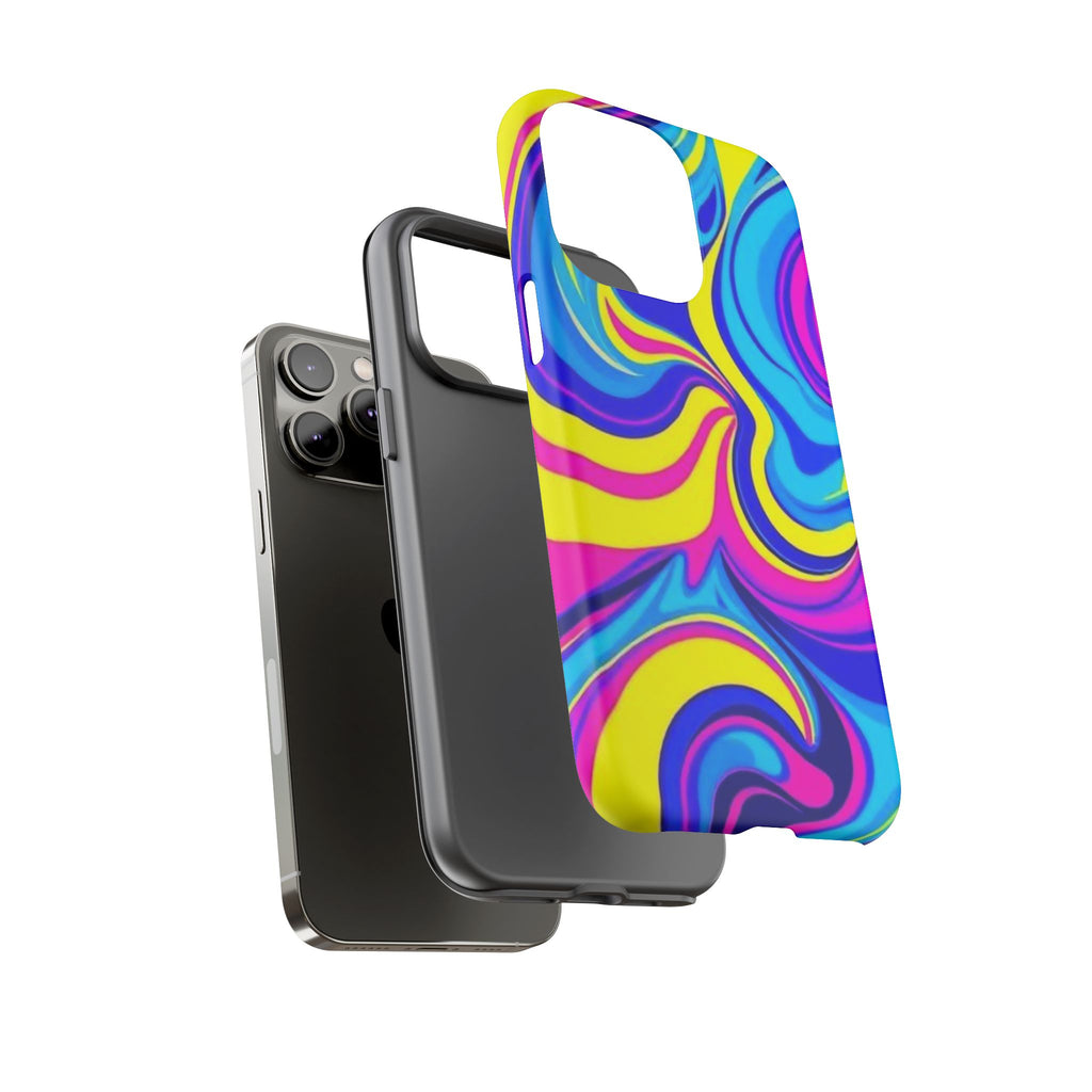 Psychedelic Swirl Tough Phone Case for iPhone