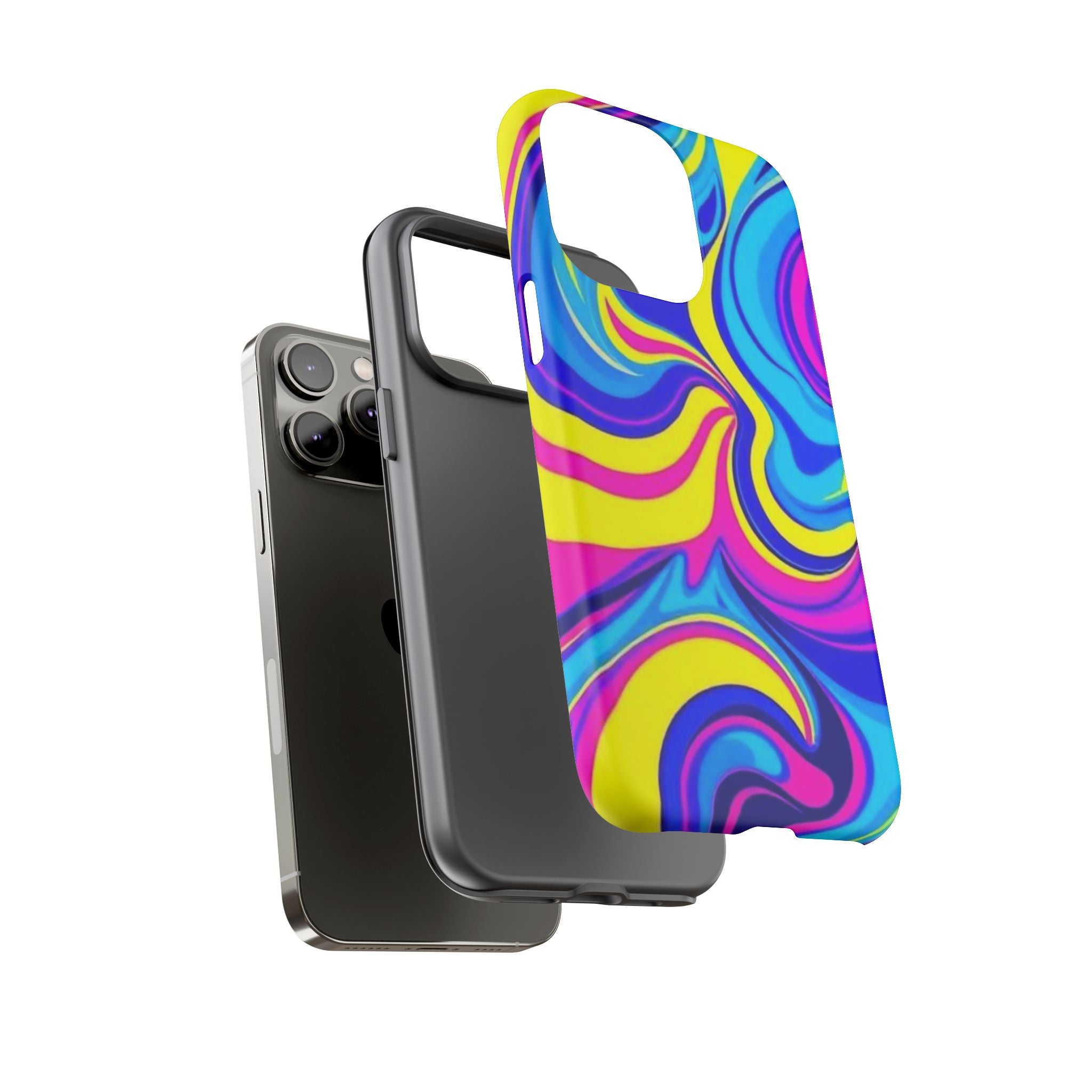 Psychedelic Swirl Tough Phone Case for iPhone