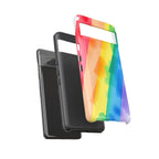 Rainbow Watercolor Art Tough Cases For Android & iPhone