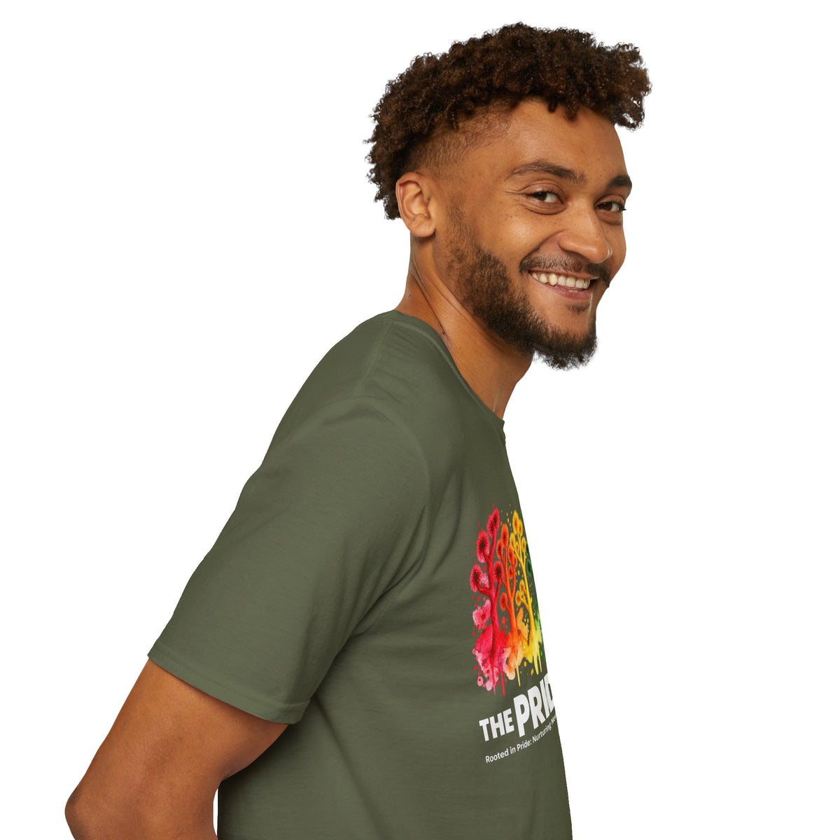 Pride Tree Las Vegas White Text T-shirt
