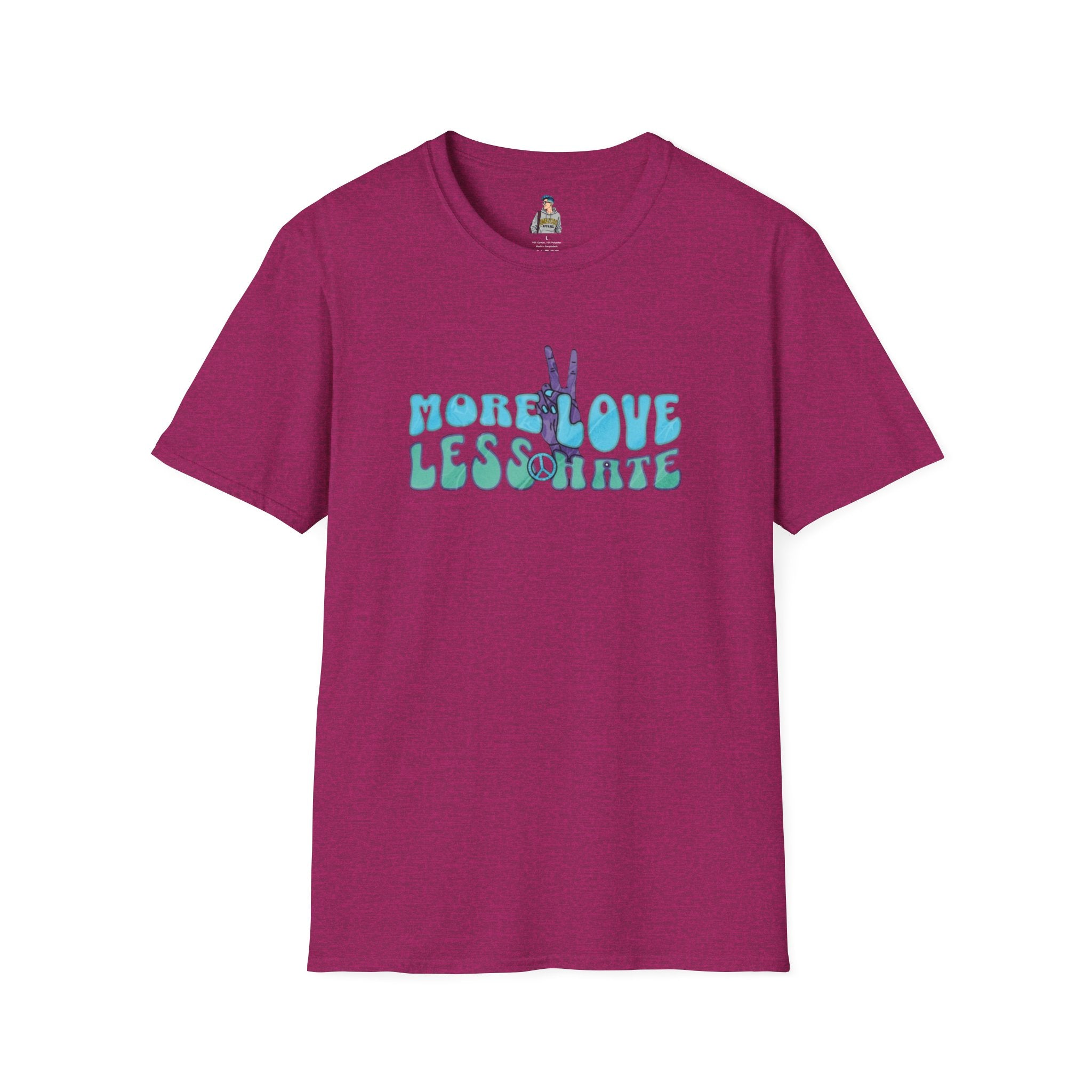 More Love Less Hate T-Shirt