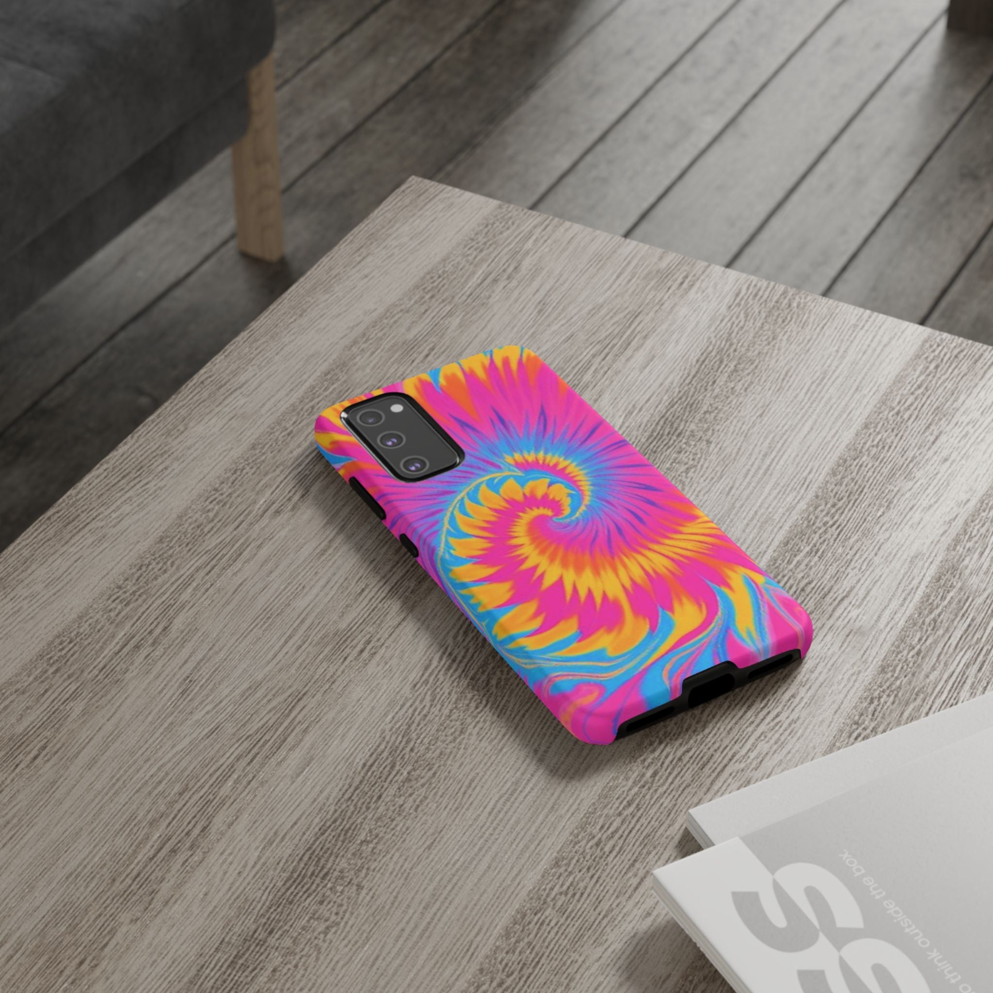 Vibrant Tie-Dye Swirl Tough for Android