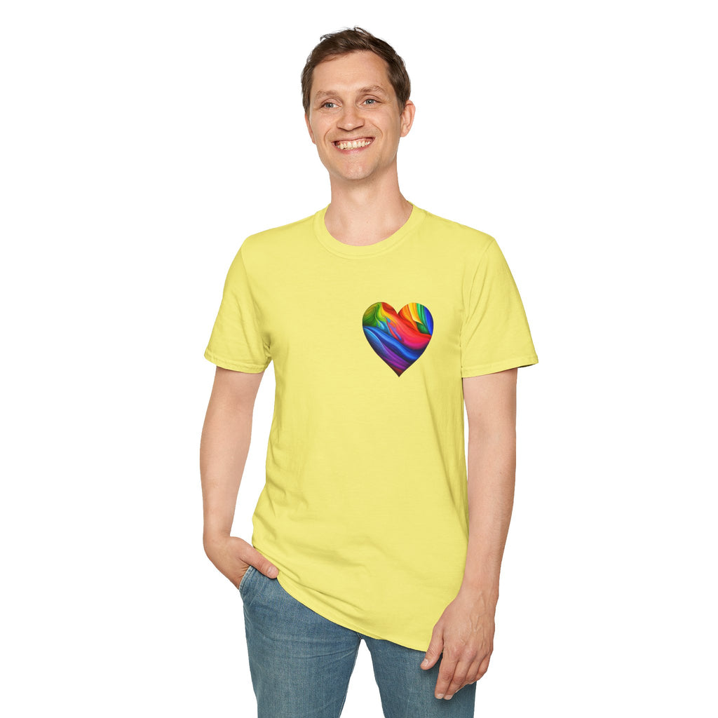 Pride Heart Design T-shirt