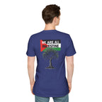 Unisex Softstyle T-Shirt: Stand with Gaza & We Are All Palestine Graphic Tee