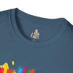 Unisex Softstyle T-Shirt - Hate Has No Place Colorful Graphic Tee