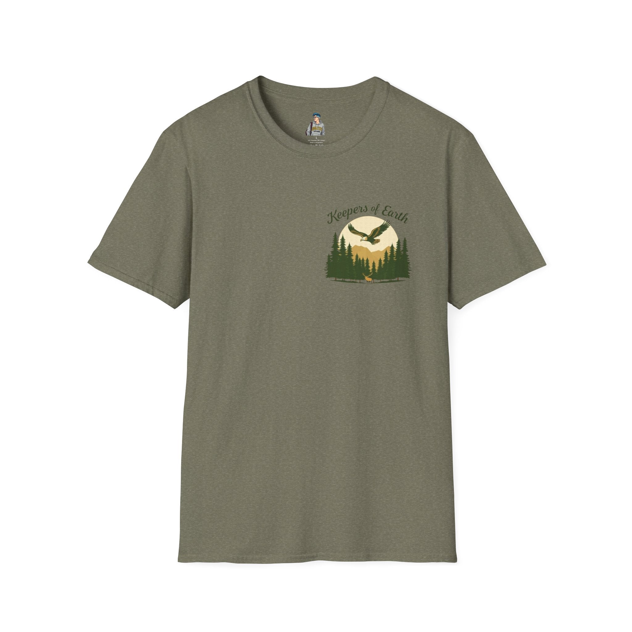 Keepers of the Earth Eagle and Elk T-shirt