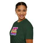 Just Love Unisex Softstyle T-Shirt | Perfect for Pride, Anniversaries, and Everyday Wear