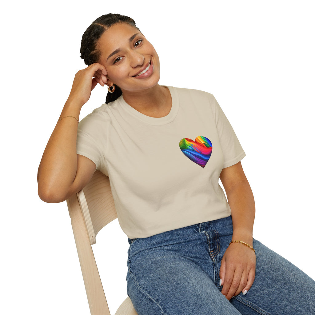 Pride Heart Design T-shirt