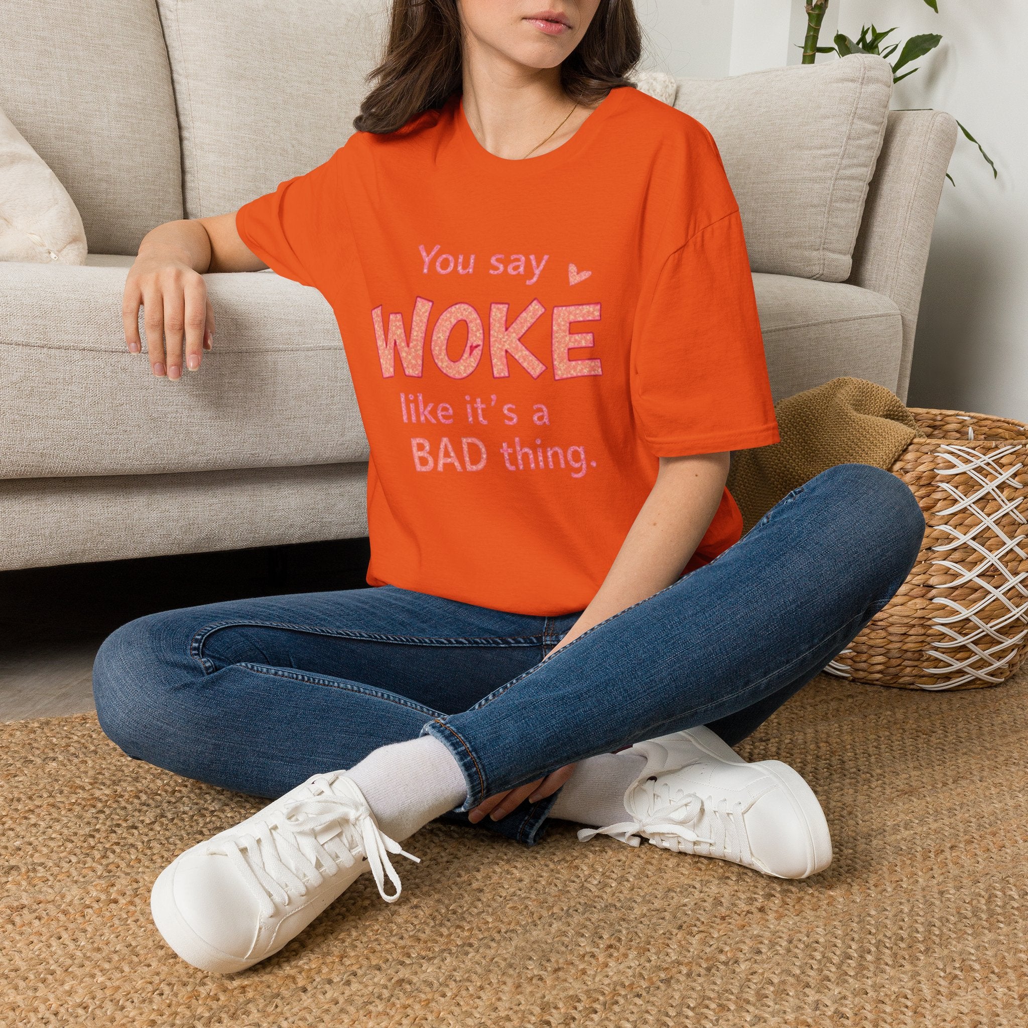 Woke is Empathy T-Shirt - Bold Statement Tee for Everyday Activists