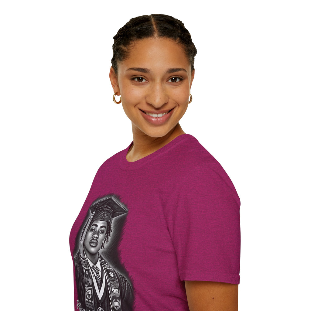 Portrait Front and Back - In Memory of Pierre Damas Bel T-Shirt