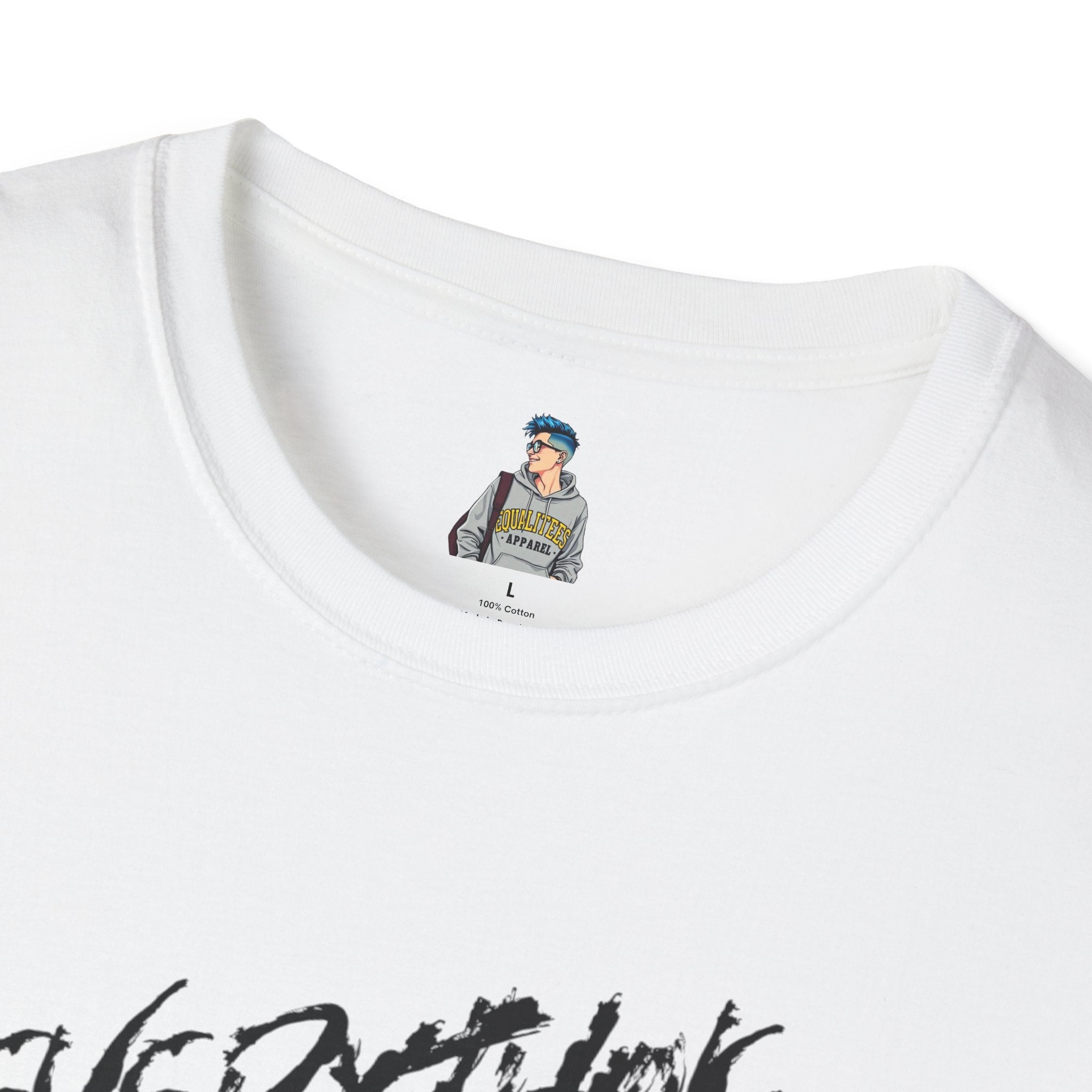 Everything is Fine Unisex Softstyle T-Shirt