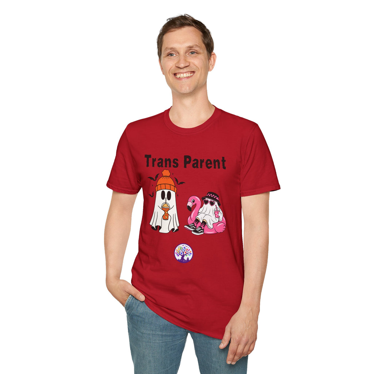Trans Parent 6 Halloween Pride Tree Las Vegas T-Shirt