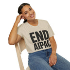 END AIPAC Bold Protest T-Shirt