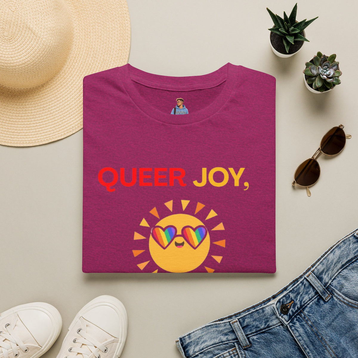 Queer Joy Is Resistance Pride Tree Las Vegas T-Shirt