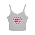 Boss Bitch Women's Spaghetti Strap Tank Top - Confident & Stylish Summer Wear
