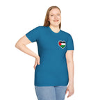 Unisex Softstyle T-Shirt: Stand with Gaza & We Are All Palestine Graphic Tee