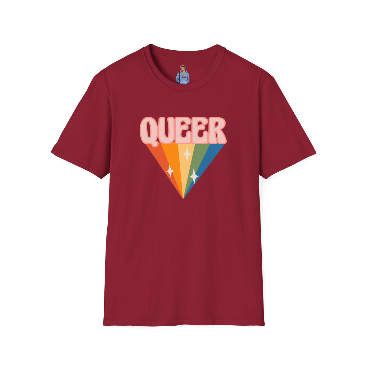 Queer Rainbow Sparkle Pride Tree Las Vegas T-Shirt