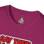 Unisex Softstyle T-Shirt: Say Their Names - Black Trans Lives Matter Tee