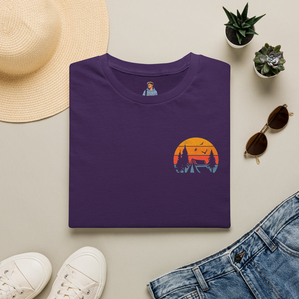 Unisex Softstyle T-Shirt - 'I'd Rather Be Camping' Adventure Tee