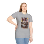 No More War Peace T-Shirt — Retro Anti-War Graphic Tee