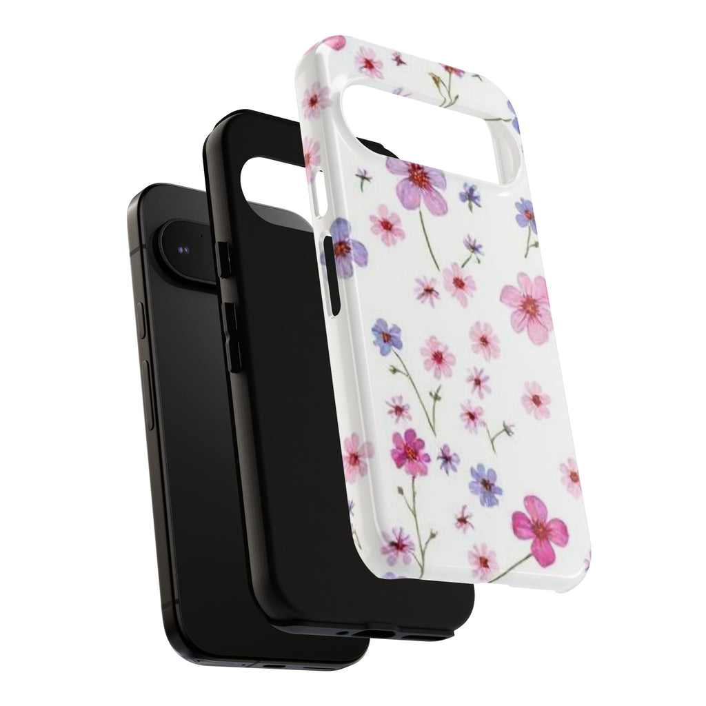 Pink Wildflower Tough Case for Android