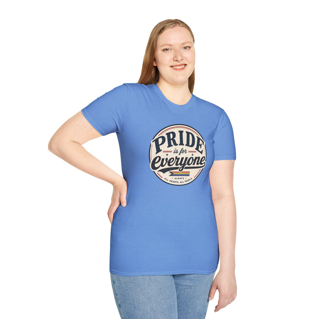 Pride Is for Everyone T-Shirt — Inclusive Retro Pride Tee