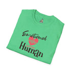 Emotional Support Human Unisex Softstyle T-Shirt