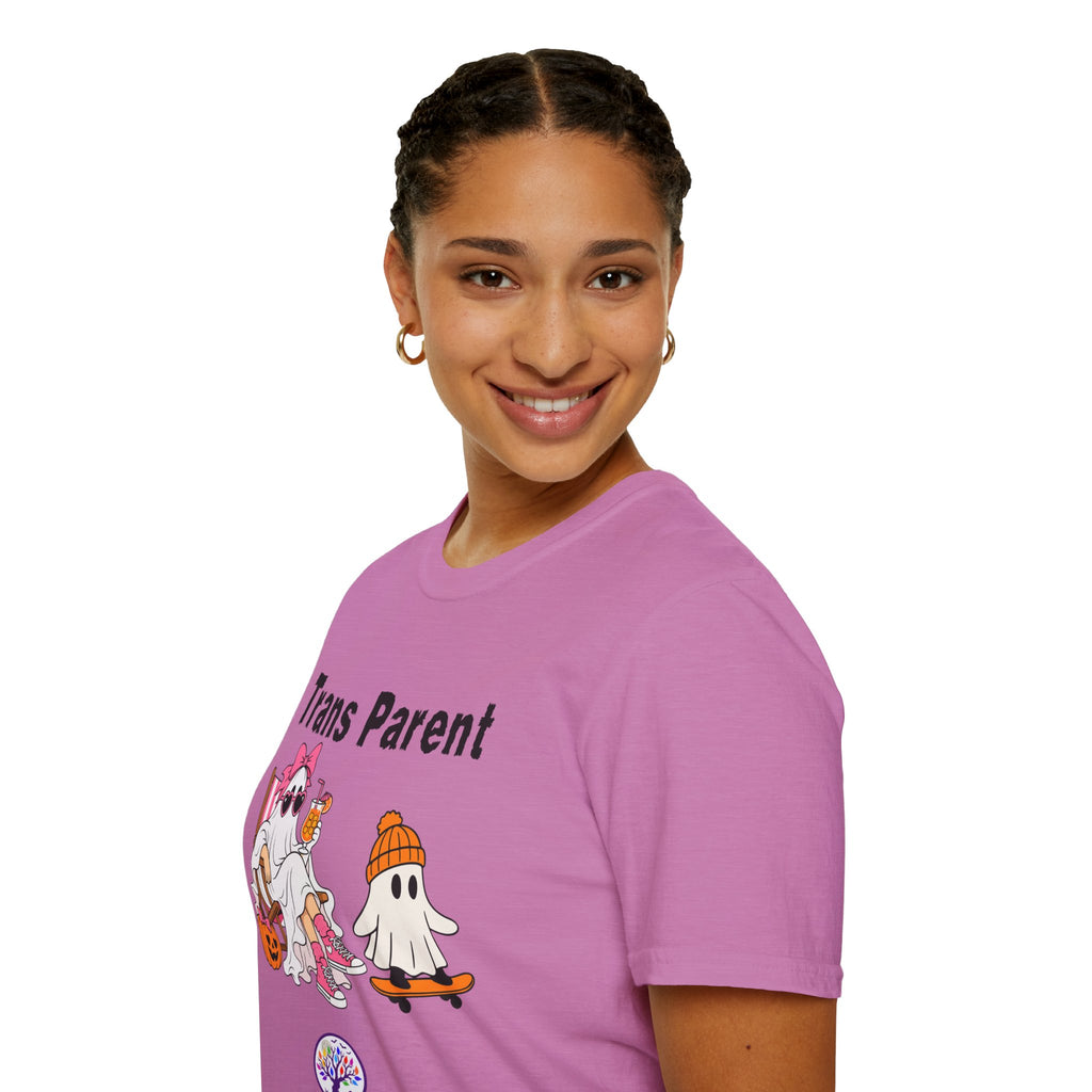 Trans Parent 3 Halloween Pride Tree Las Vegas T-Shirt