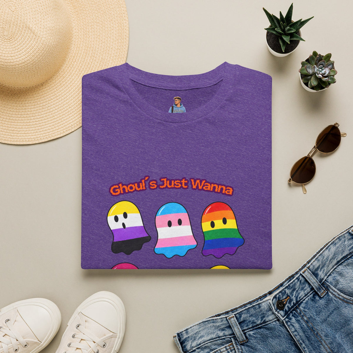 Ghouls Just Wanna Have Fun Pride Tree Las Vegas T-Shirt
