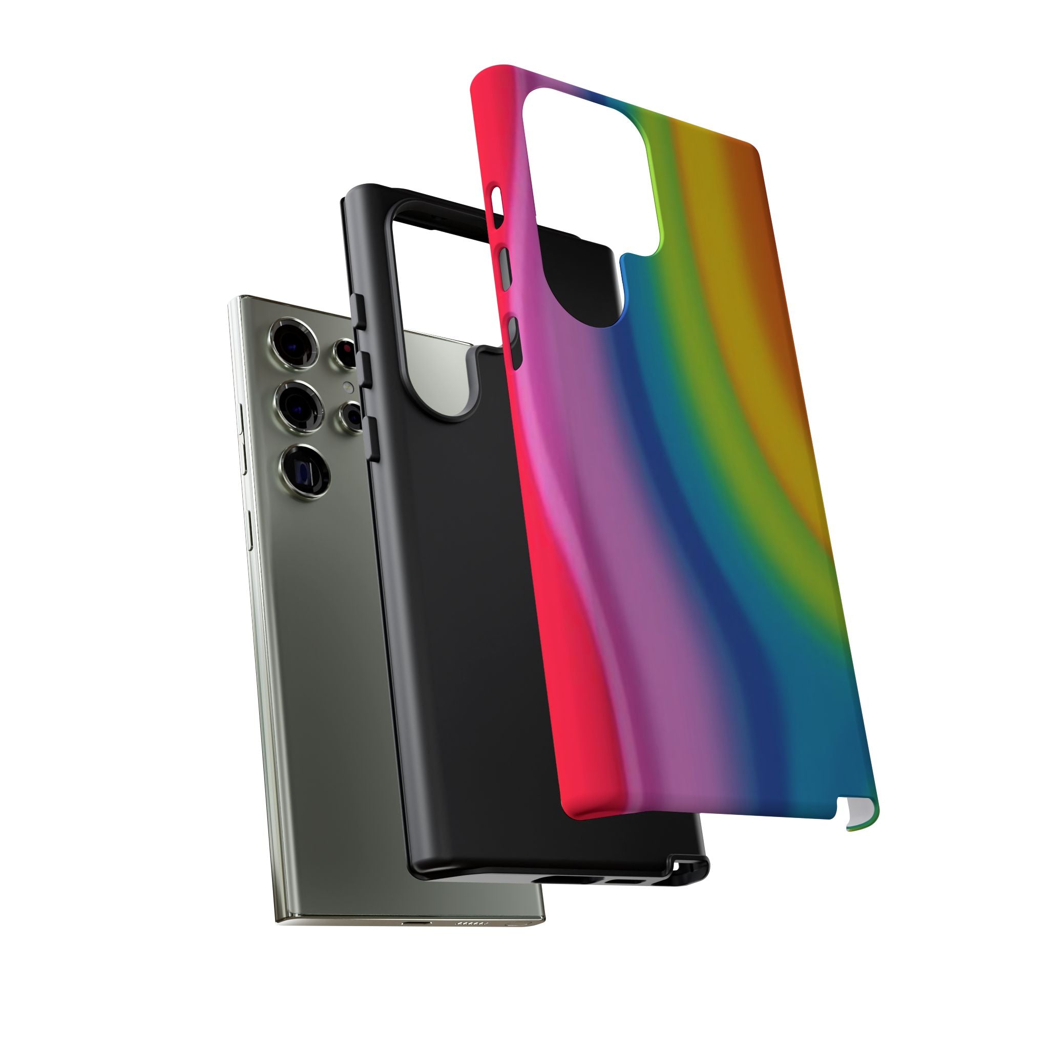 Rainbow Swirl Tough Case for Android