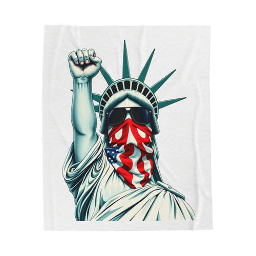 #RESIST Velveteen Plush Blanket – for Comfort and Warmth