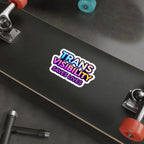 Die-Cut Stickers - TRANS VISIBILITY SAVES LIVES