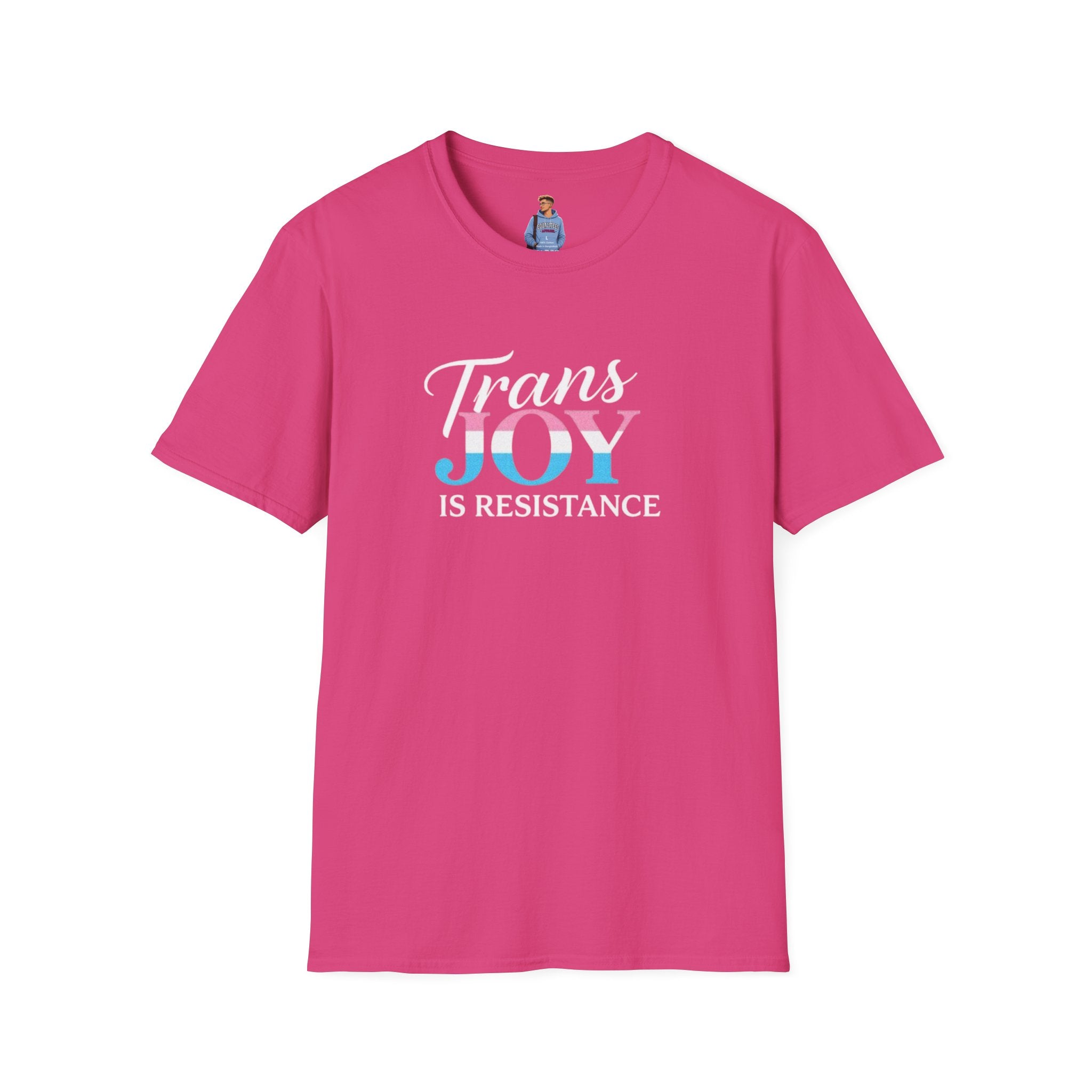 Trans Joy is Resistance Unisex T-Shirt - Celebrate Love and Empowerment