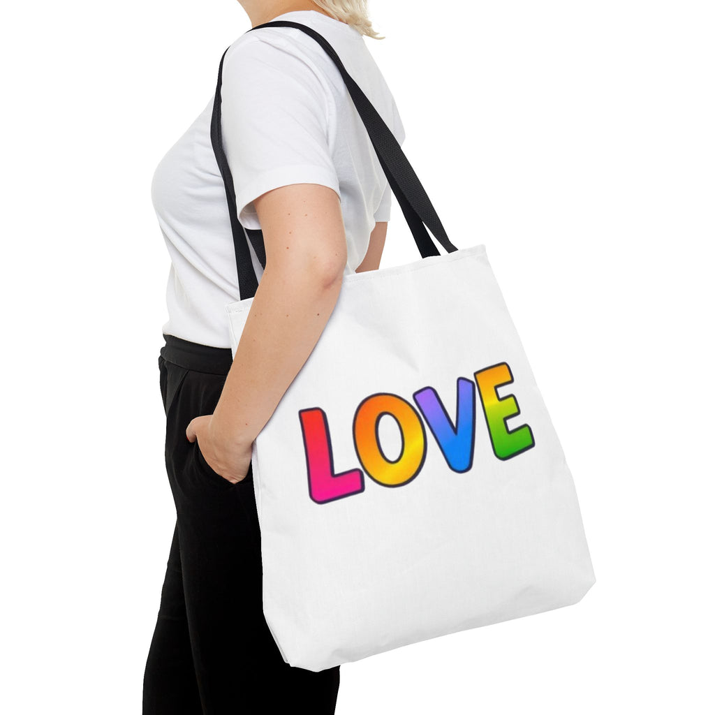 Rainbow Love Tote Bag