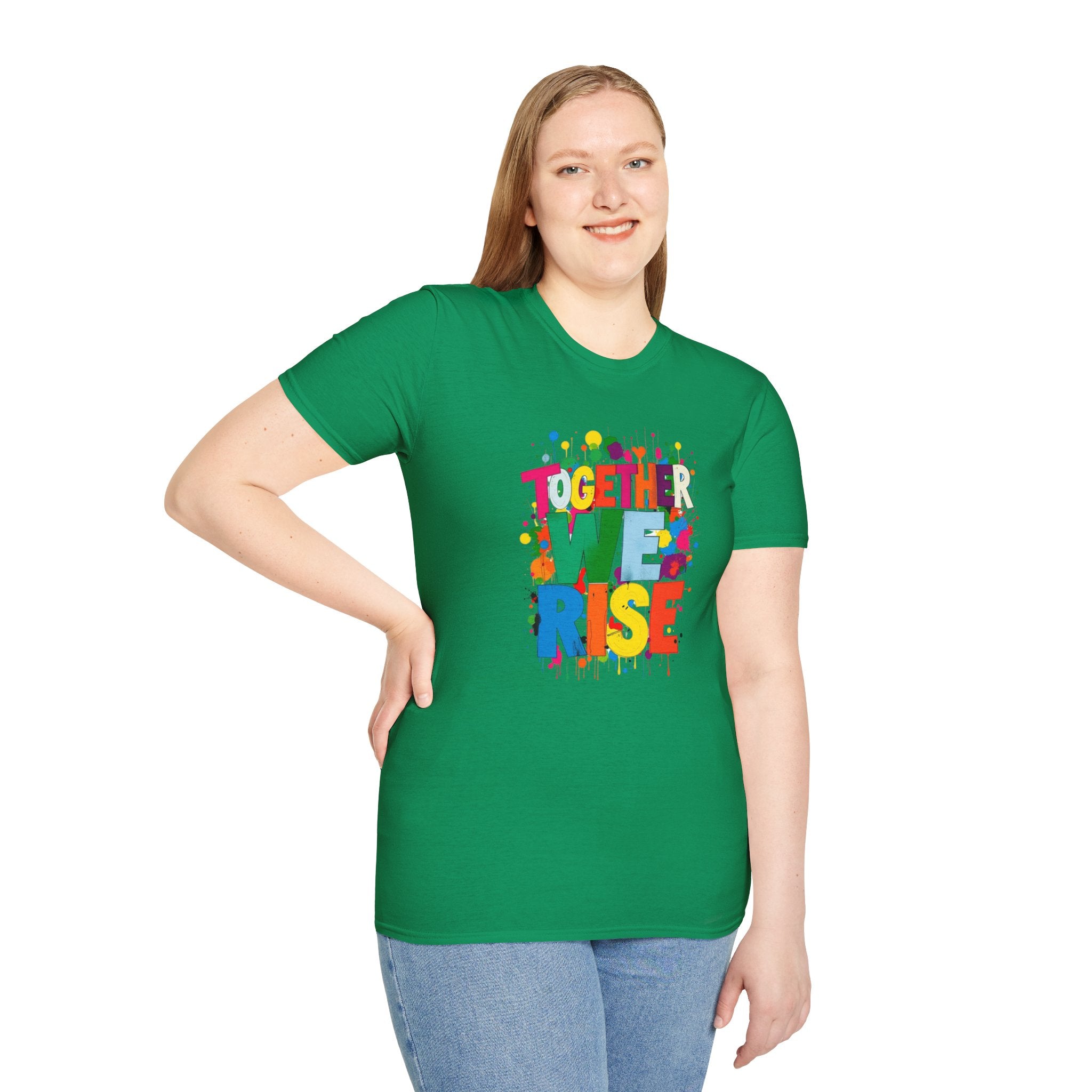 Together We Rise Unisex Softstyle T-Shirt