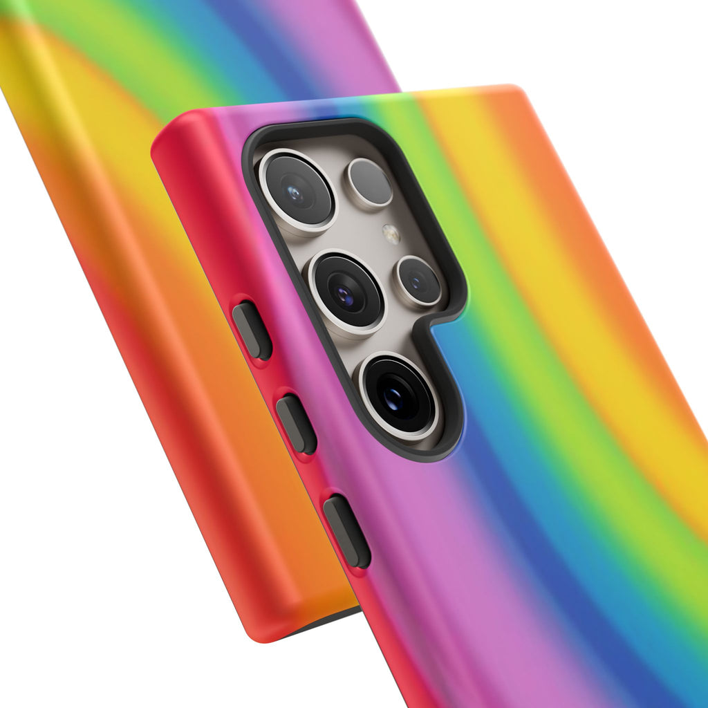 Rainbow Swirl Tough Case for Android