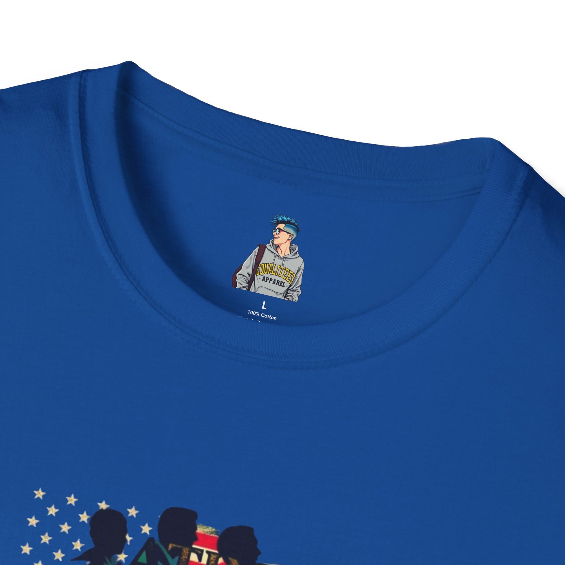 Unisex Softstyle T-Shirt - 'Latino History is American History' Graphic Tee
