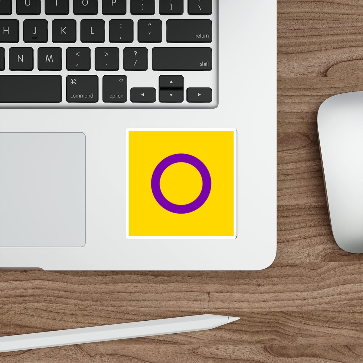 Die-Cut Stickers - Intersex Pride