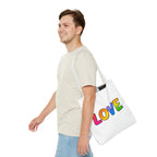Rainbow Love Tote Bag
