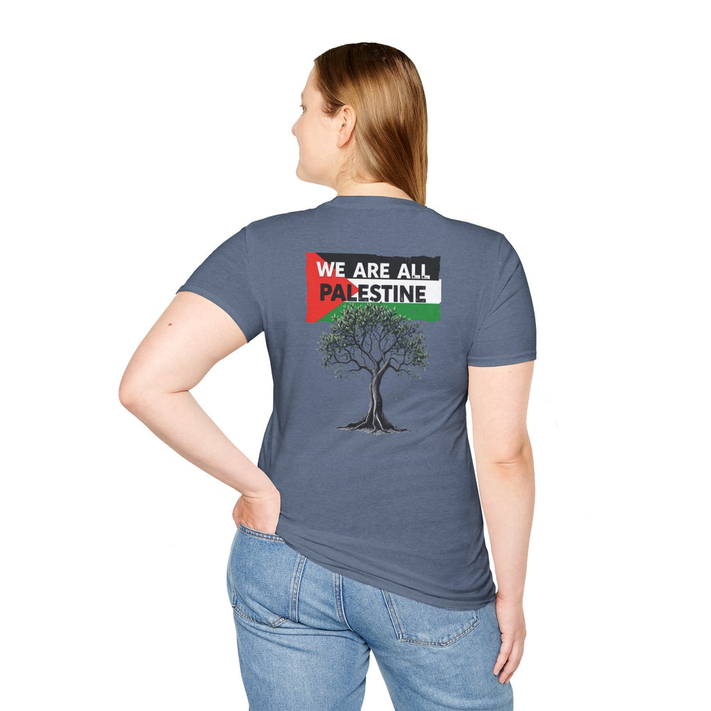 Stand with Gaza & We Are All Palestine Graphic Tee