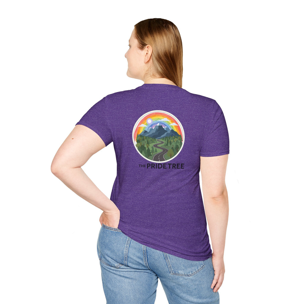 Pride Tree Las Vegas Mountain Graphic T-Shirt