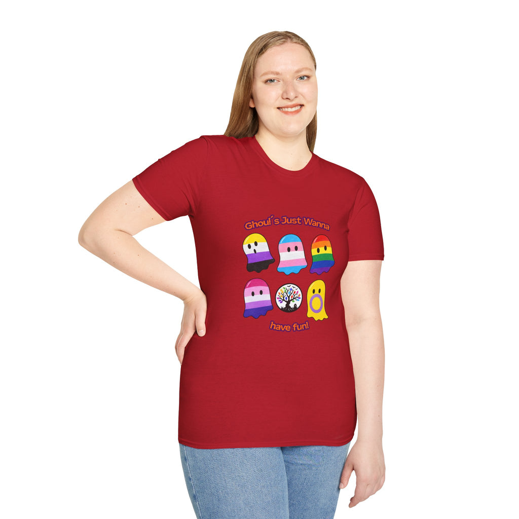 Ghouls Just Wanna Have Fun Pride Tree Las Vegas T-Shirt