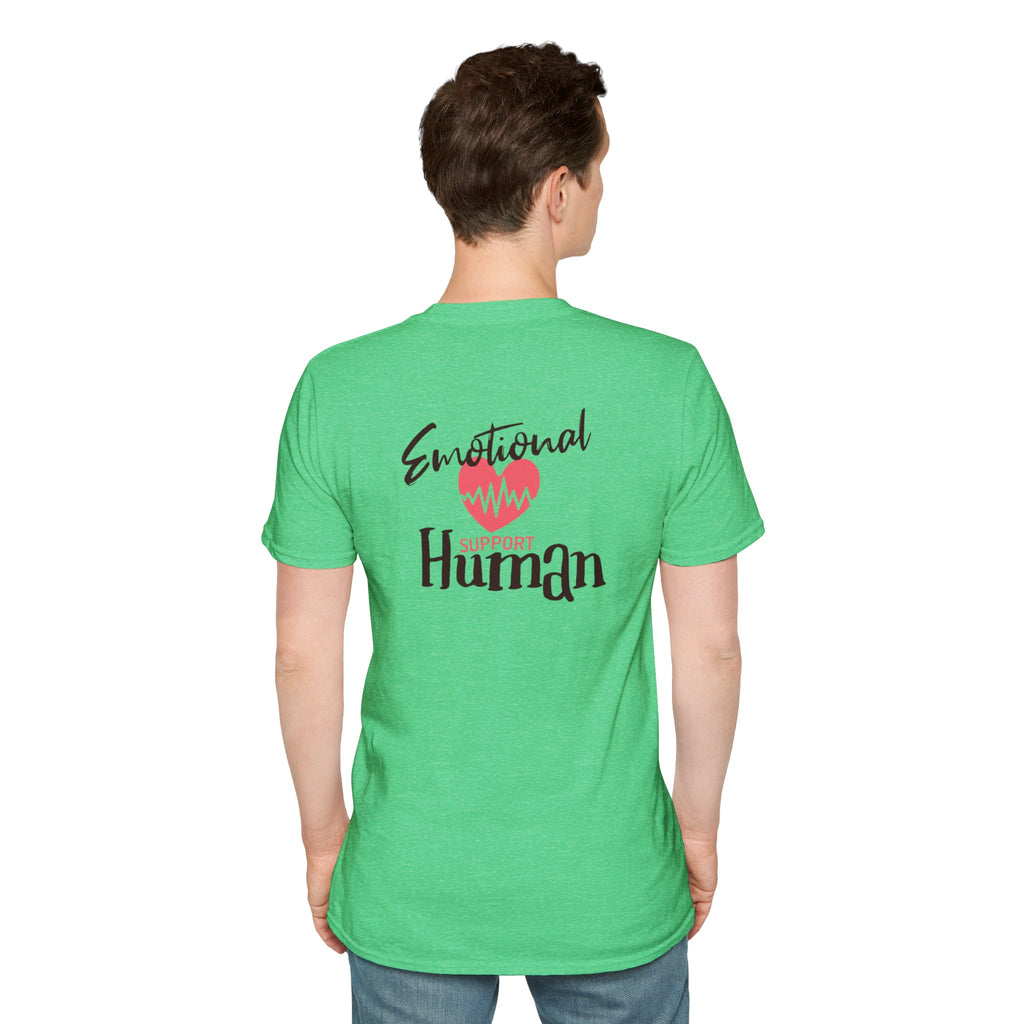Emotional Support Human Free Hugs Unisex Softstyle T-Shirt