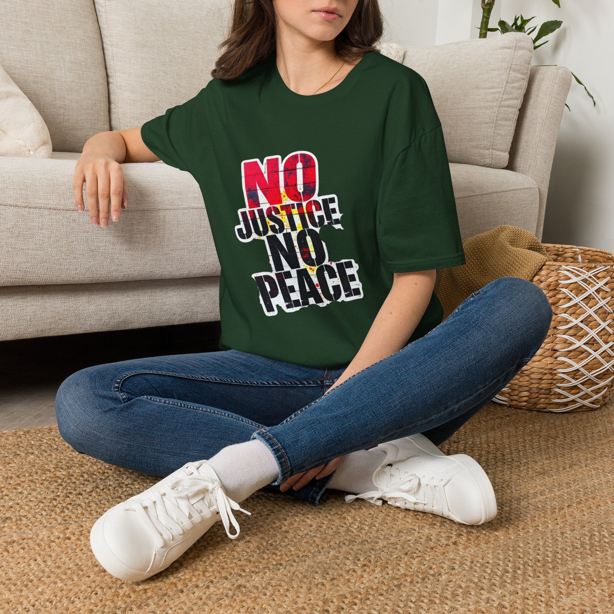 No Justice, No Peace Unisex Softstyle T-Shirt