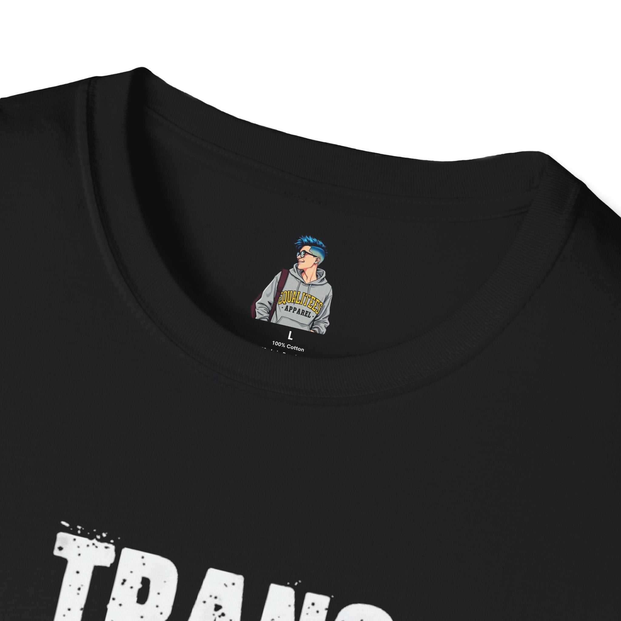 Trans Lives Matter Unisex Softstyle T-Shirt - Support LGBTQ+ Rights