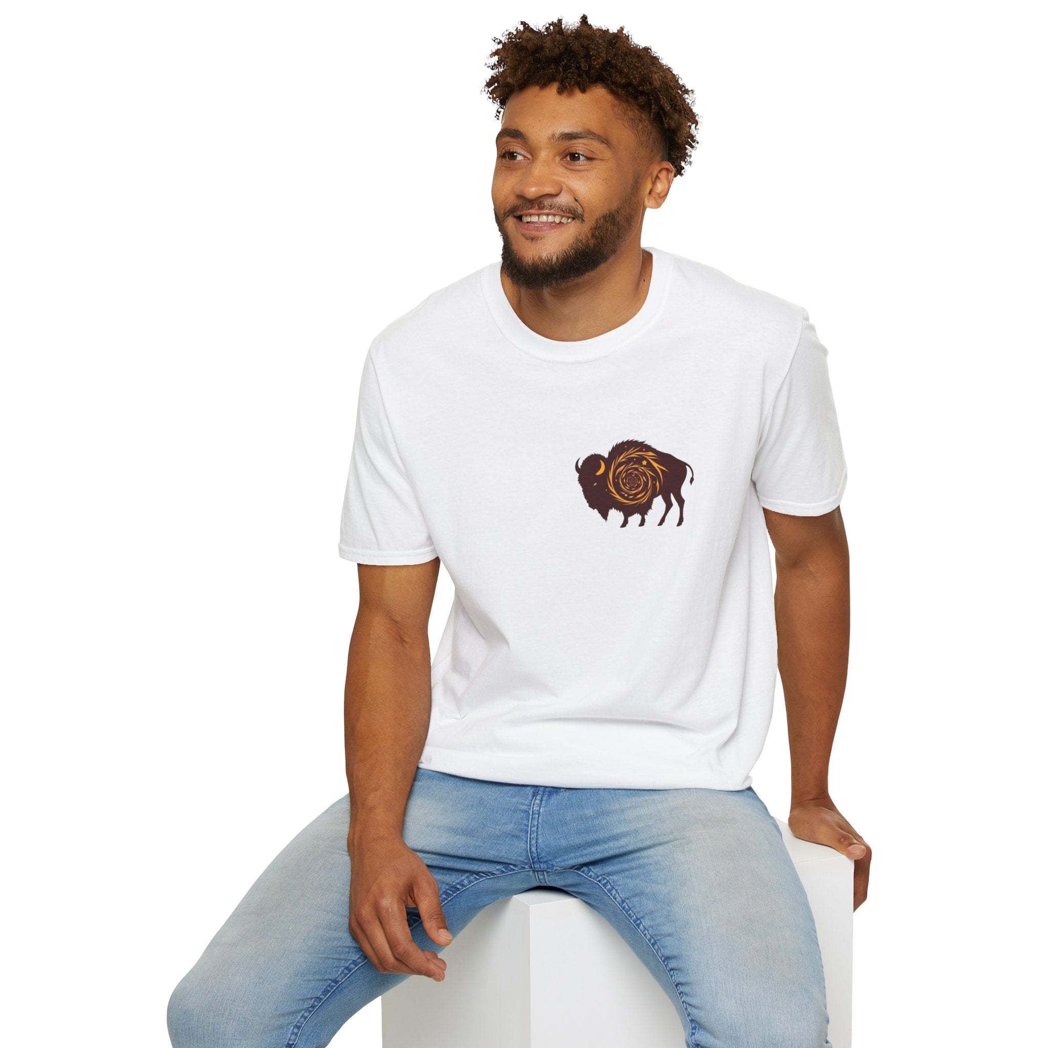 Buffalo Spiral Design T-Shirt