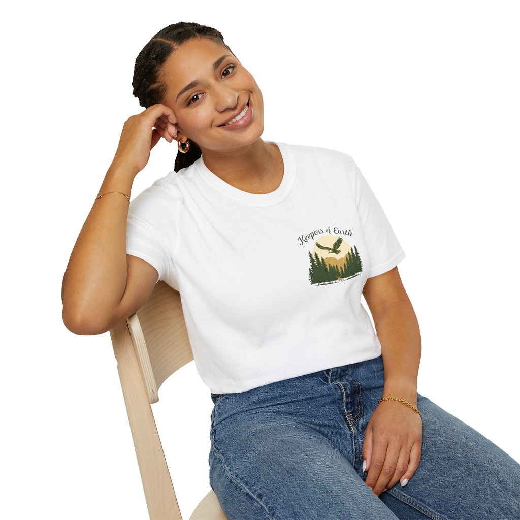 Keepers of the Earth Eagle and Elk T-shirt