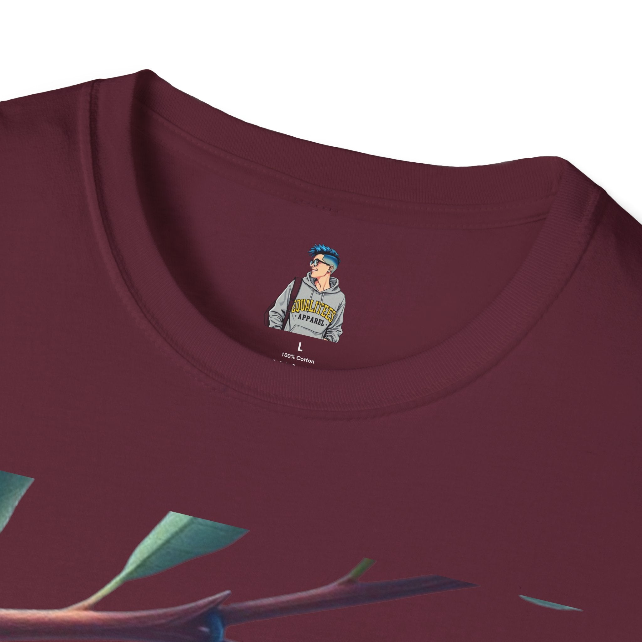 Trans Caterpillar to Butterfly Graphic T-Shirt