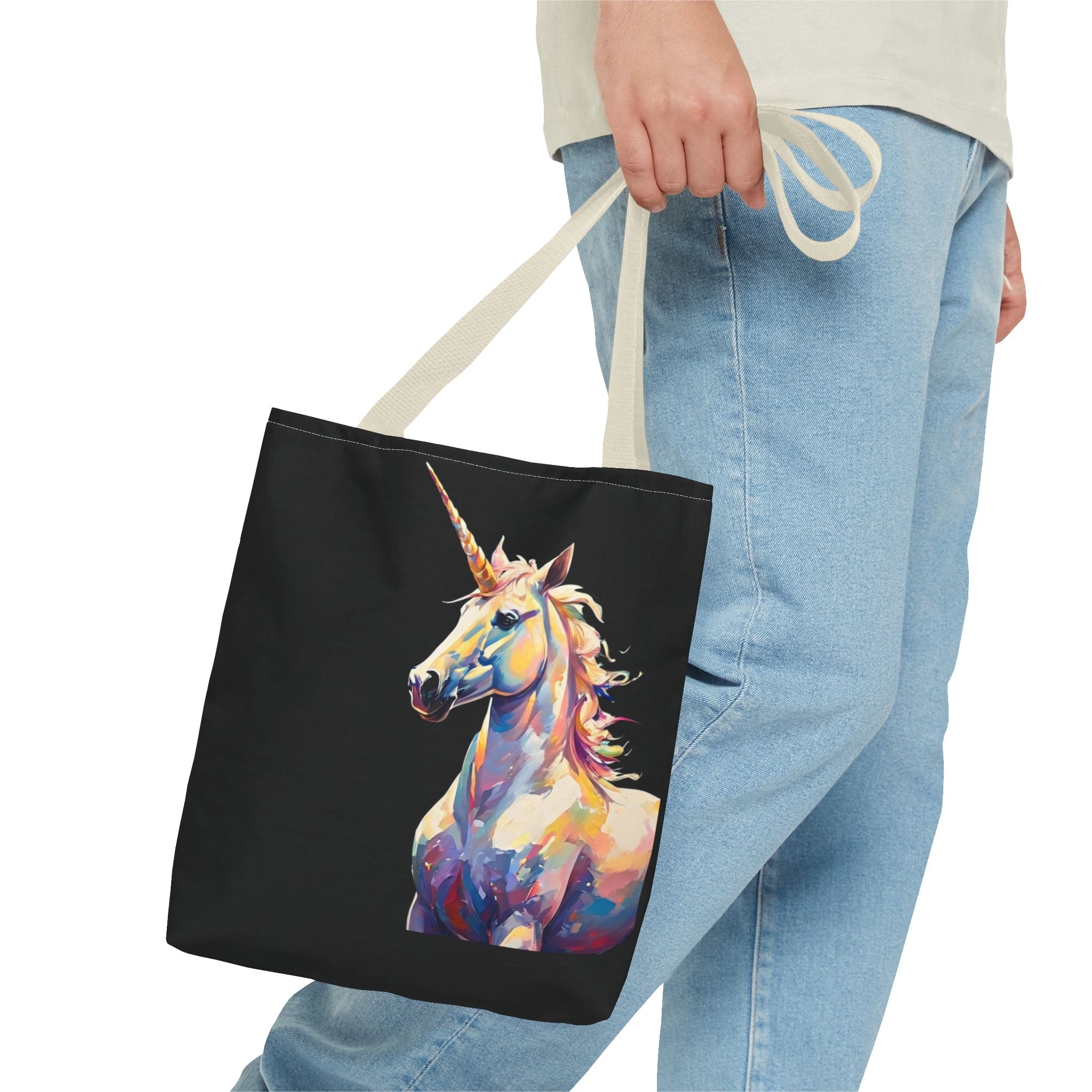 Watercolor Unicorn Tote Bag